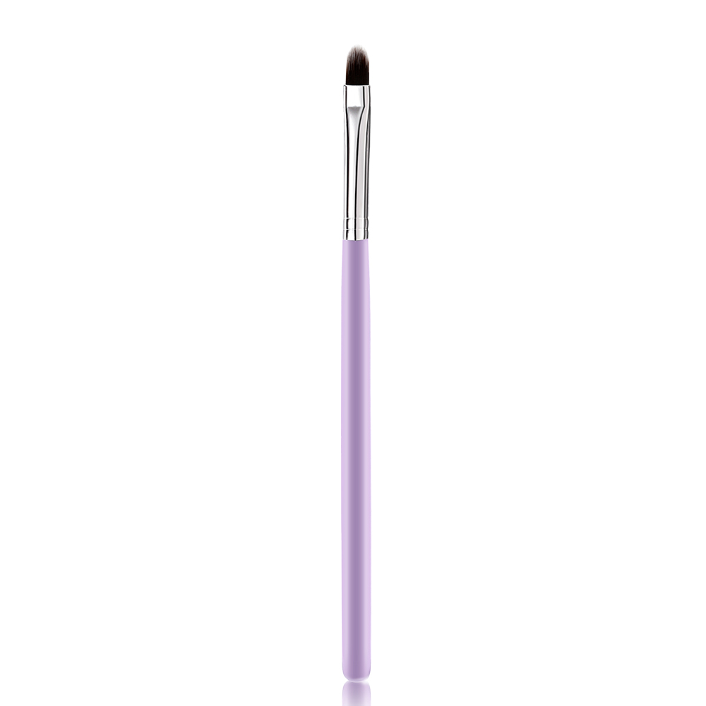 Lip Stick Brush Purple Wooden Handle Nylon Hair Makeup Brush Best Mini Lip Brush