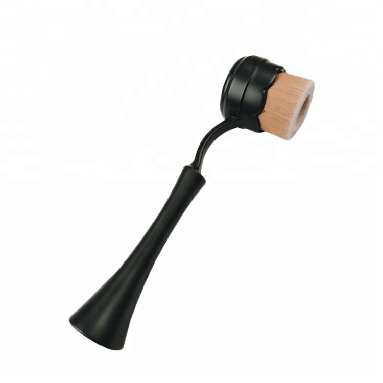 New Tooth Shape Standing Foundation Makeup Brush With Brush Guard