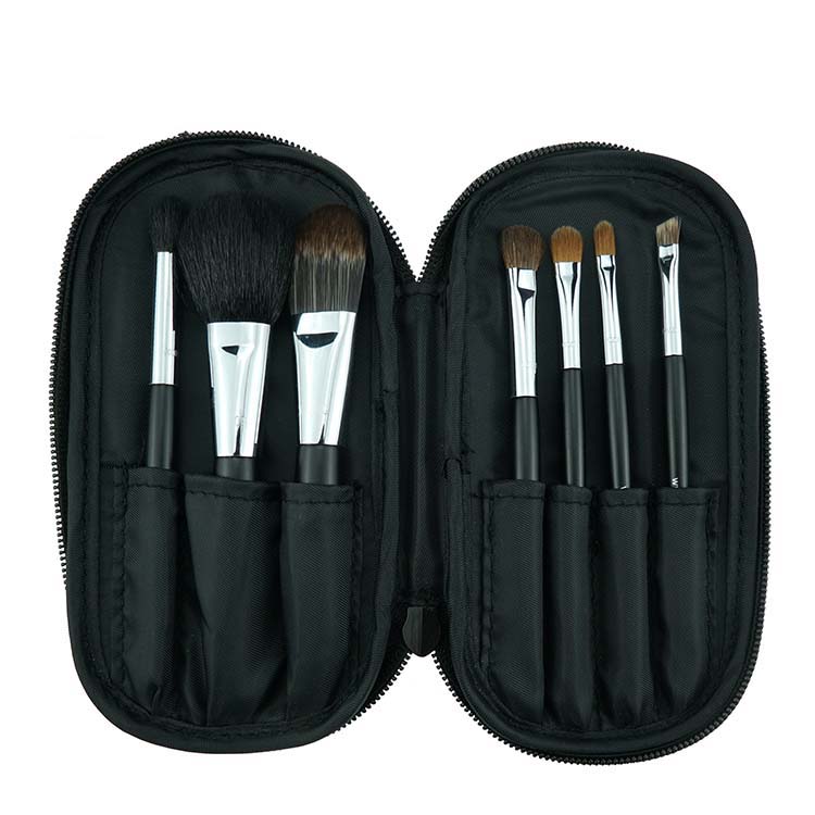8PCS Detail Smokey Eye Brush Set Eyeshadow Brush Personalized Makeup Brushes With Zipper bag