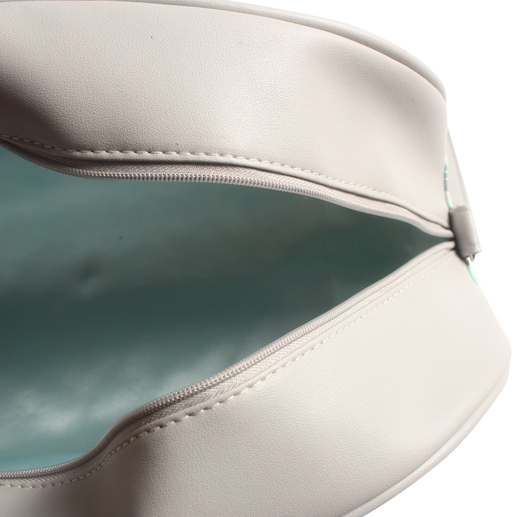 Custom Promotional PU Leather Cosmetic Bag Custom Makeup Pouch with Full Color Printing