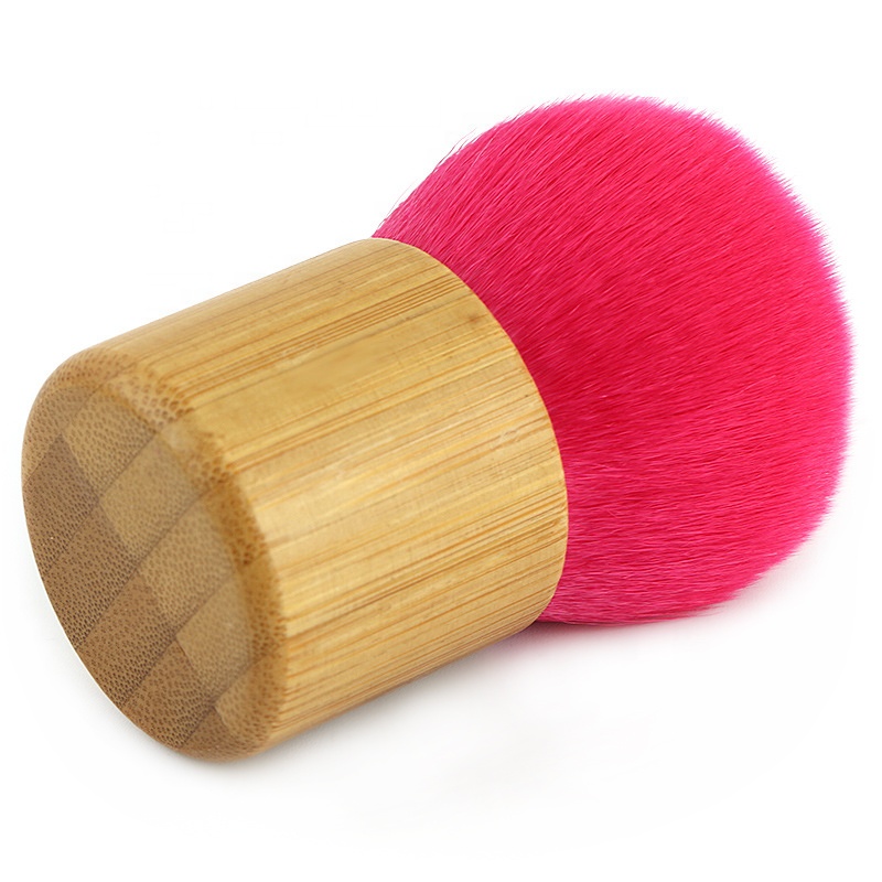 Hot Sale Powder Blusher Brush Eco-friendly Bamboo Handle Makeup Kabuki Brush