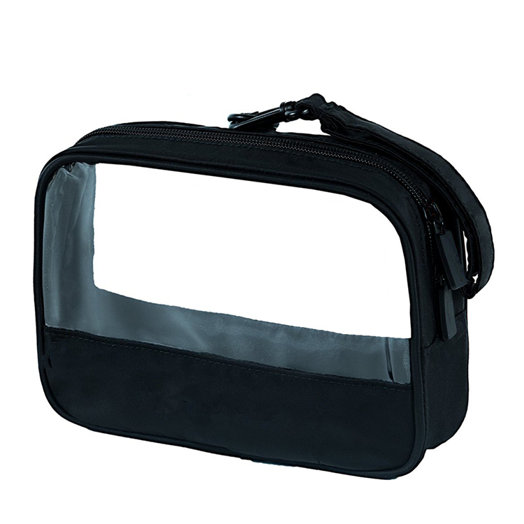 PVC Pouch Organizer Airline Travel Kit Toiletry Bag Clear Cosmetic Bag