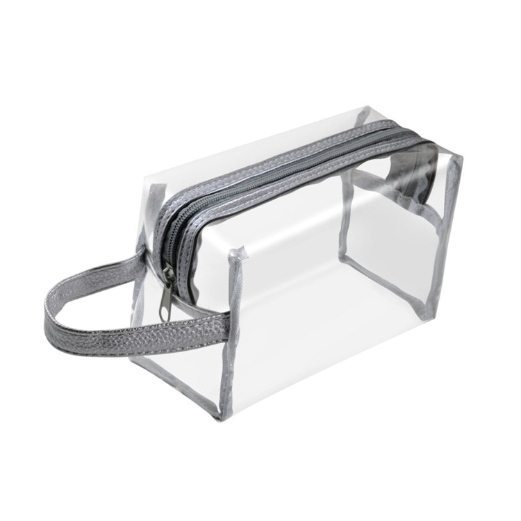 Transparent Cosmetic Bag PVC Bag for carrying Makeup Toiletry Compact