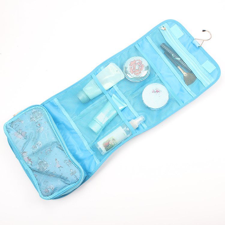 Travel Toiletry Bag for Men and Women Large Makeup and Toiletries Organizer Kit Hanging Cosmetic Bag