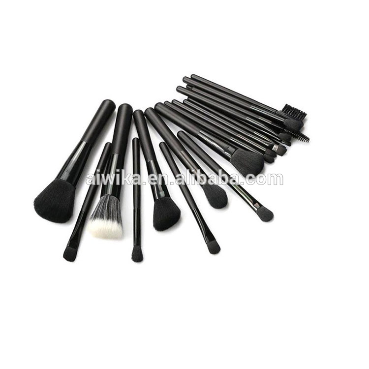 New Makeup Brushes Supplier, 24pcs Microphone Dotted Makeup Brushes Custom Logo