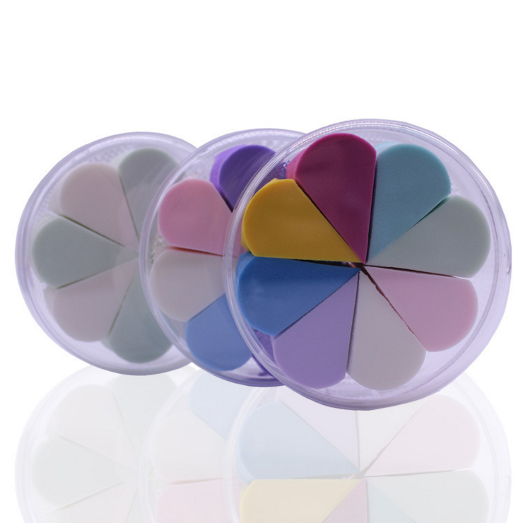 Eight Petals Powder Puff Non-Latex Cosmetic Sponge