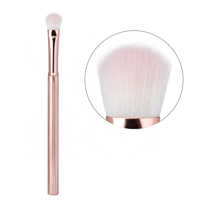 Single Custom Synthetic Metal Handle Blending Eyeshadow Brush