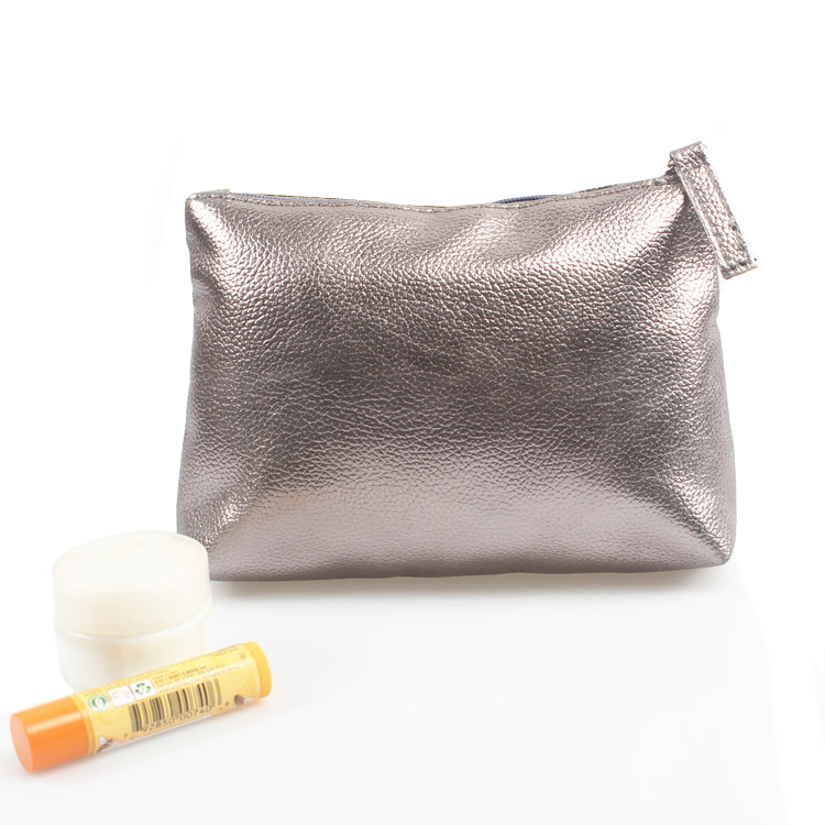 Makeup Organizer Bag PU Leather Cosmetic Pouch Travel Makeup Clutch Bag for Women