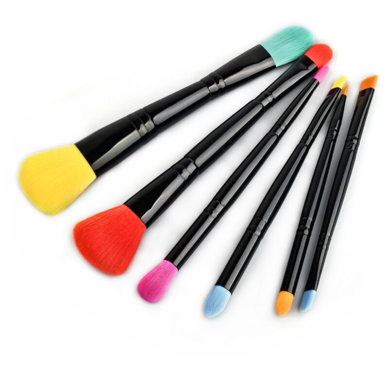 Latest design 6pcs brush makeup personalized makeup brushes wholesale