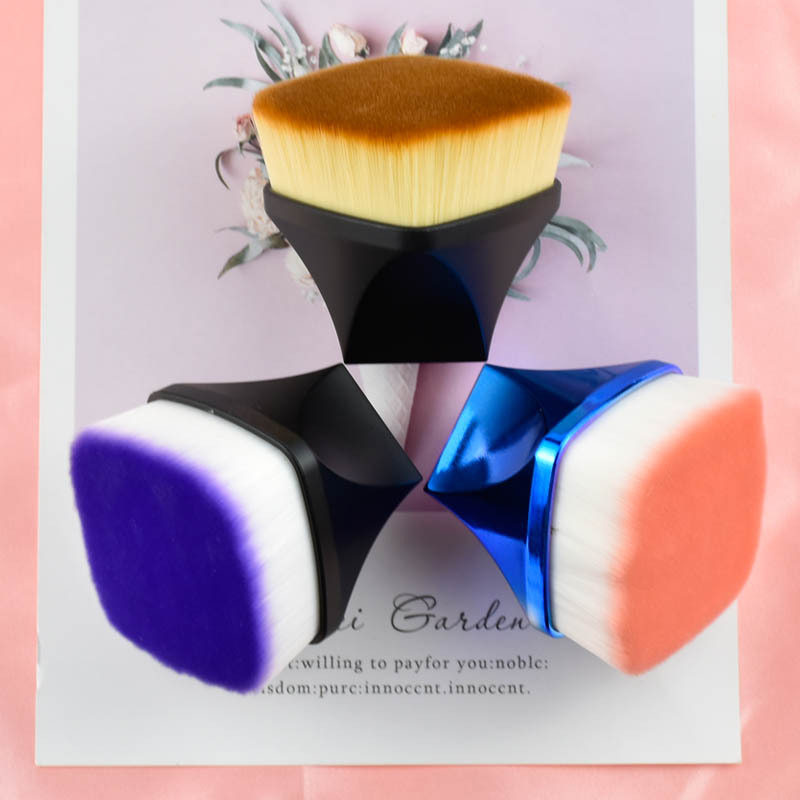 customized label brush colorful kabuki brushrs professional cosmetich make up brush set Supplier