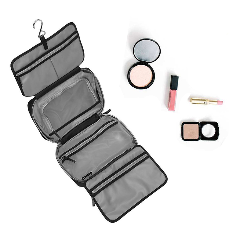 Hanging Toiletry Bag Travel Kit Makeup Bag with Detachable Compartment