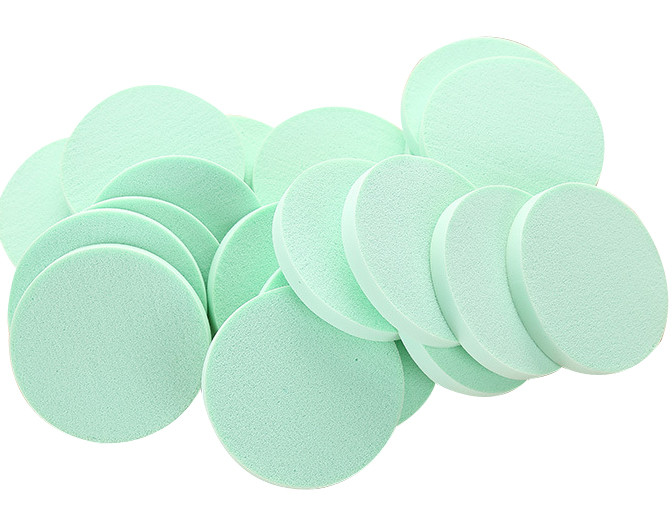 Hydrophilic Non-Latex round Cosmetic makeup Sponge Blender Puff