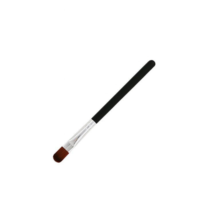 Small Single Makeup Brush Private Label Nylon Hair Flat Concealer Brush