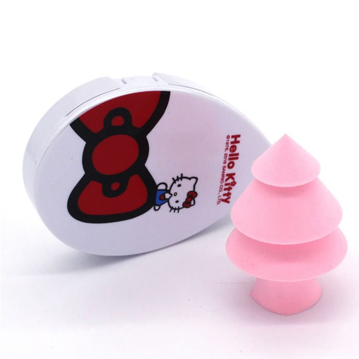Gift for Christmas Day Tree shape High Quality sponge Super soft Foam Makeup Sponge