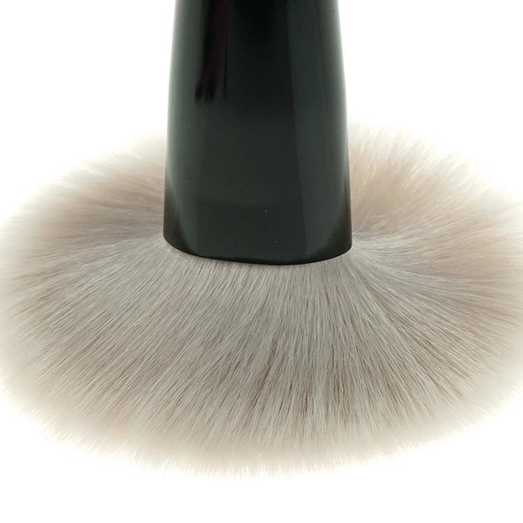 12 Pcs Glitter Pink Handle White Hair Bling Vegan Makeup Brushes Set With Box