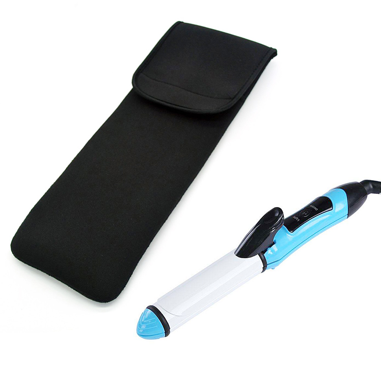 Heat Shield Curling Iron Cover Flattening Iron Travel Pouch Hair Straightener Case