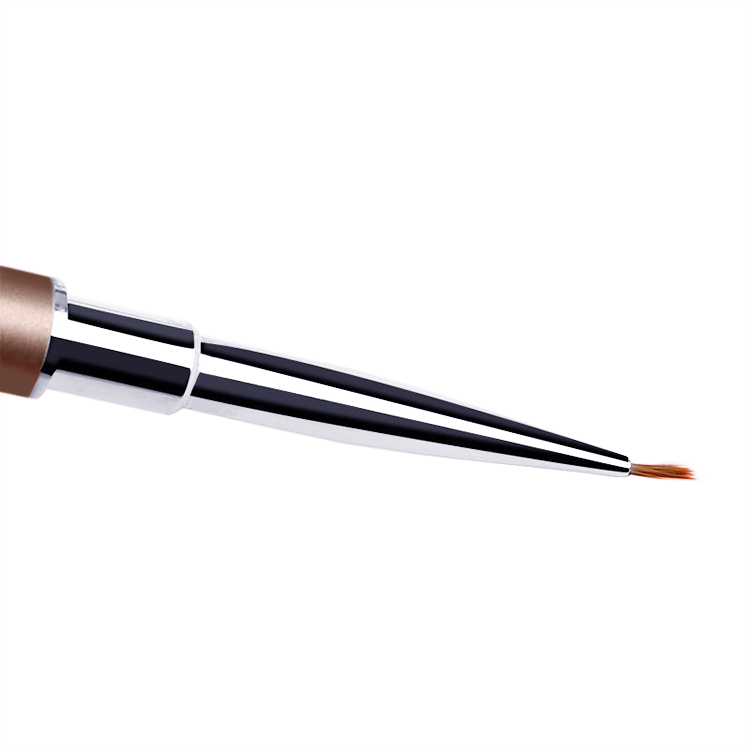 Hight quality glitter diam eyeliner brush with kolinsky hair