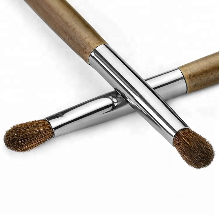 Pony Hair Cosmetic Eye Brush Makeup Eyeshadow Blending Brush Set