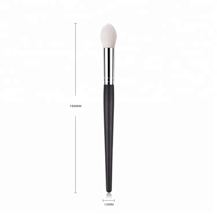 New Arrival Personalized Tapered Eye Highlight Eyeshadow Blender Long Handle Makeup Brush