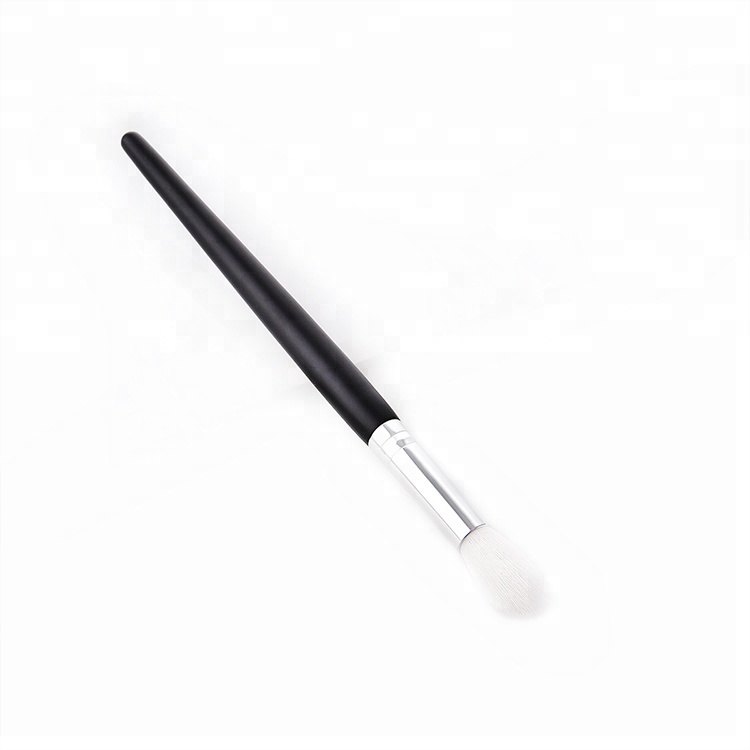 Vegan White Eyeshadow Tapered Brush Small Eye Blending Eye Highlight Makeup Brush