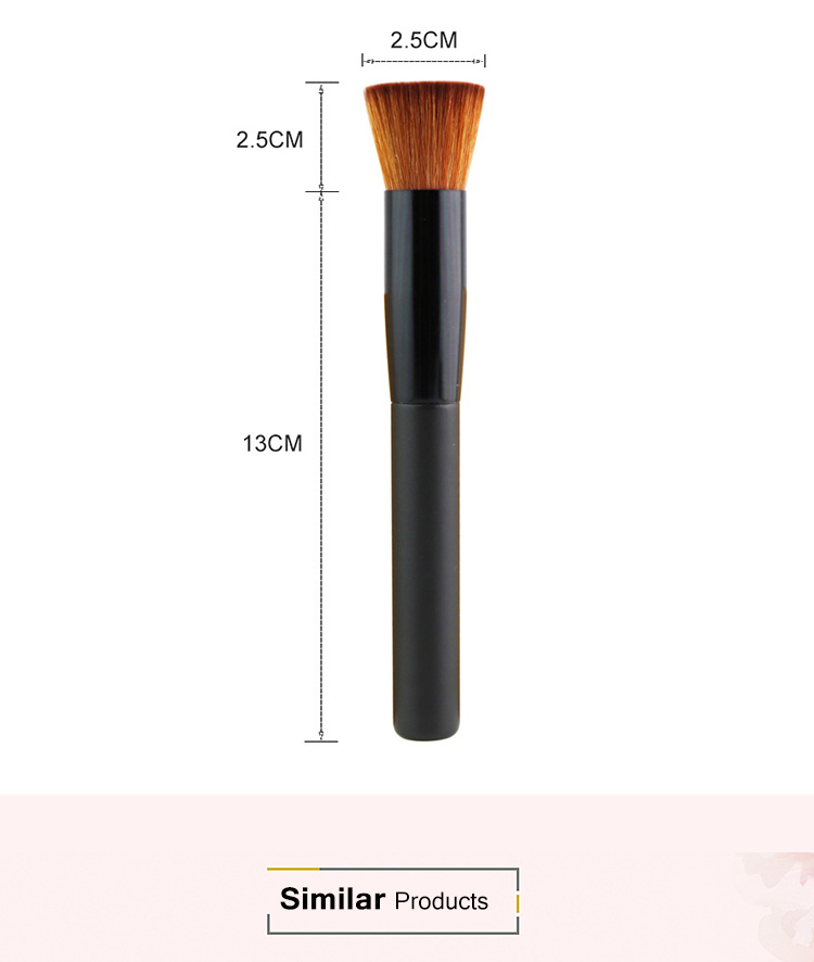 Wholesale Best Cheap 1PCS Single Round Liquid Foundation Makeup Brush Shenzhen OEM Factory