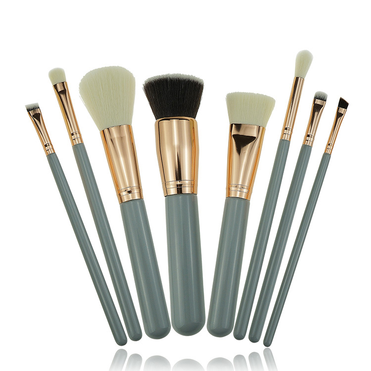 High Ash Very Soft Vegan makeup brushes Wholesale Cosmetics Makeup Accessories Make up Brushes with Bag