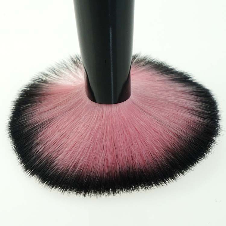 10 Piece Cute Makeup Brush Red Lip Handle Pink Beauty Brush Set With Cylinder