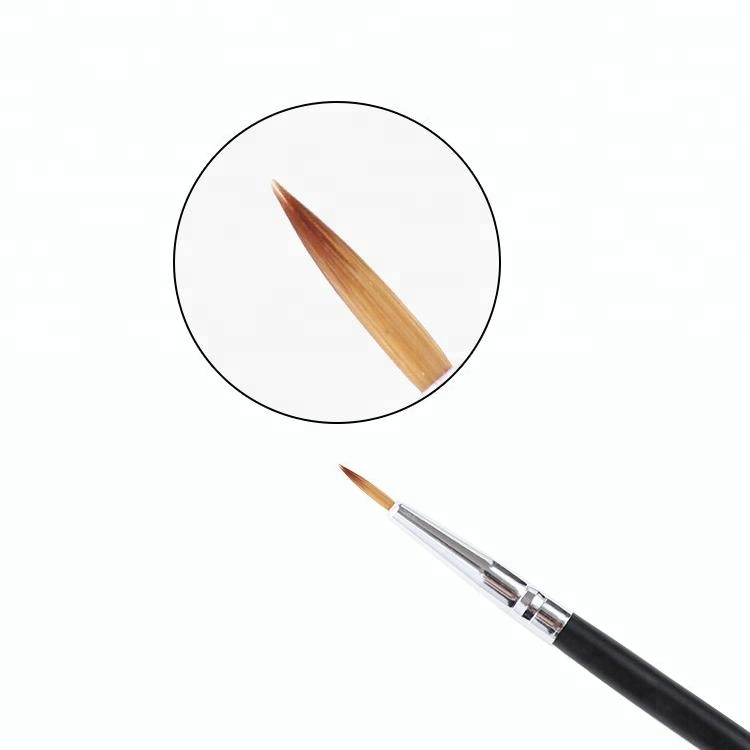 Popular single makeup soft ultra fine long eye liner brush