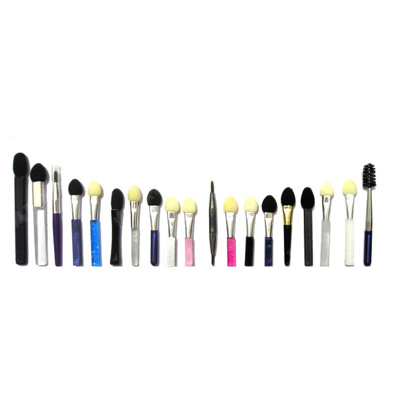 Hot Various Double Head Custom Latex Flat rod beauty tool eye shadow stick