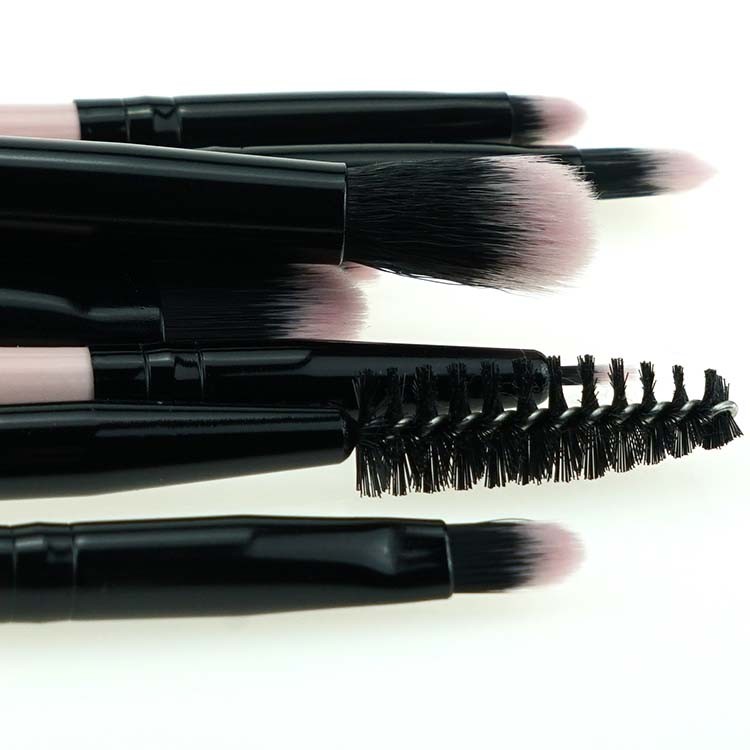 10 Piece Flower Makeup Brush Eye Makeup Brush Kit With Travel Makeup Bag