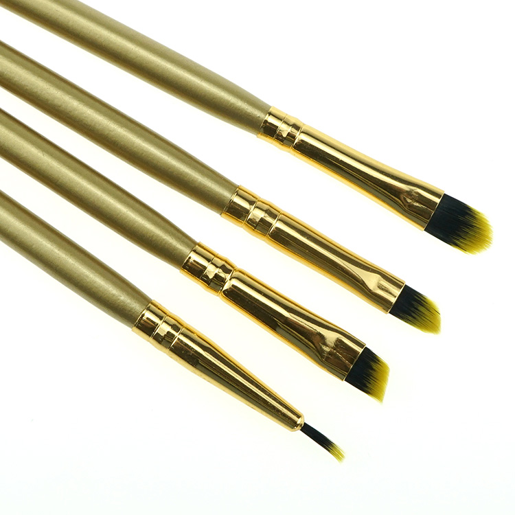 Best Sellers Gold Mini Makeup Brush Kit Glitter Cosmetic Brushes