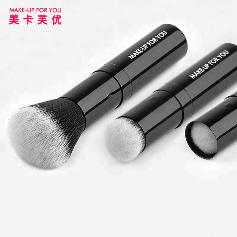 New Idea Twist Retractable Kabuki Contouring Blush Brush