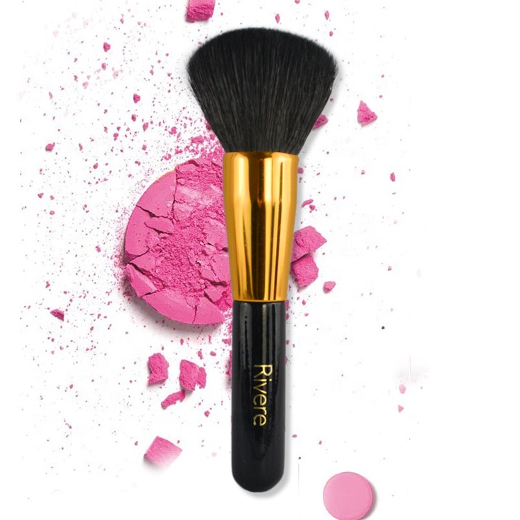 Natural Goat Hair Blush Brush for Makeup