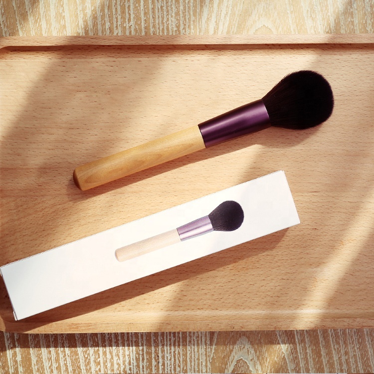 Gift Cosmetic Brush Synthetic Bamboo 1pc Powder Brush Fluffy Big Powder Brush Makeup