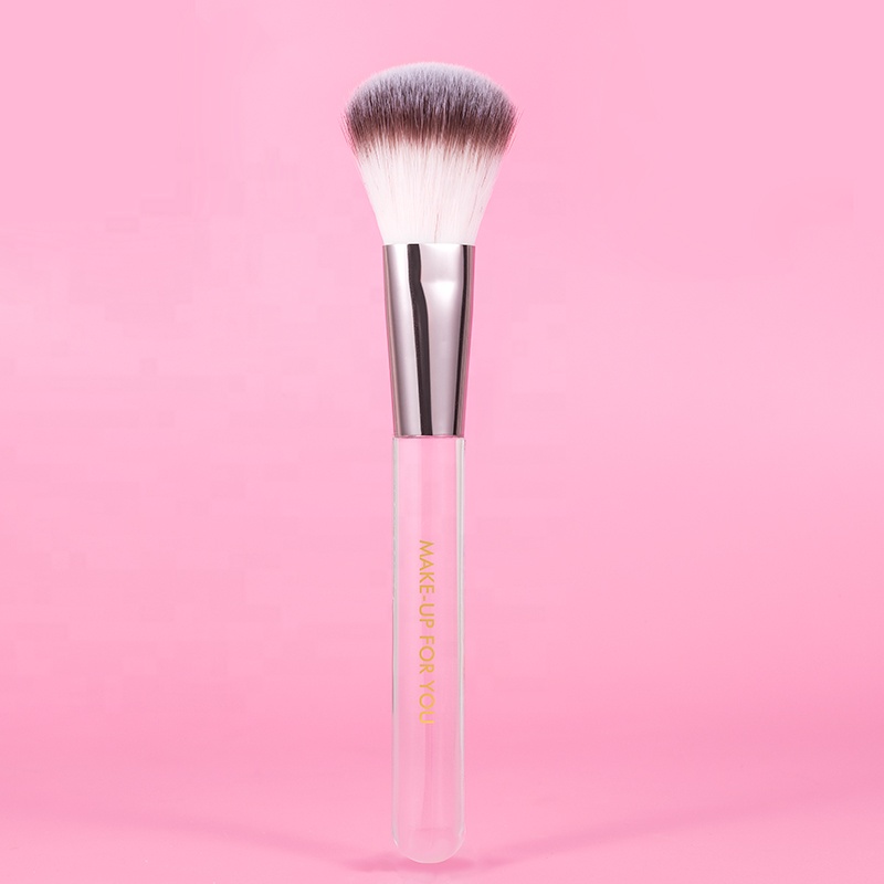 Gift Transparent Cosmetic Makeup Brush Manufacturer Powder Brush OEM Travel Makeup Brush