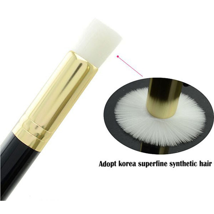 Lash cleanser OEM soft synthetic hair nose cleaning makeup brush