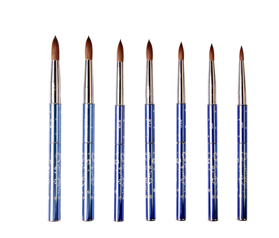 High Quality Kolinsky Different Size Nail Art Brush