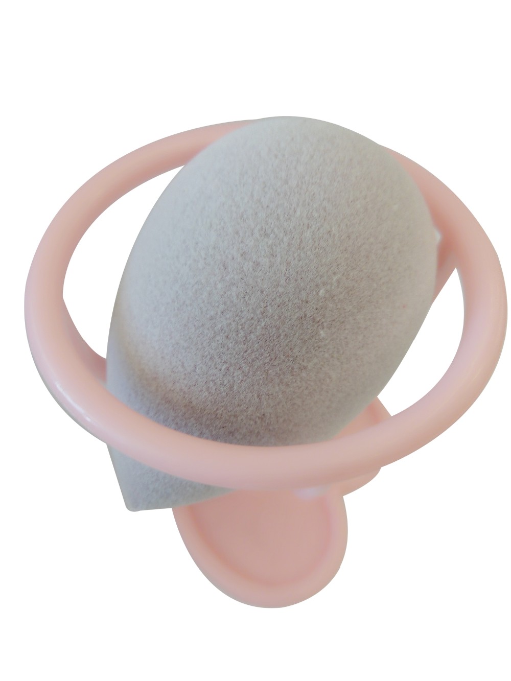Latex-free full flocking makeup sponge blender with high quality