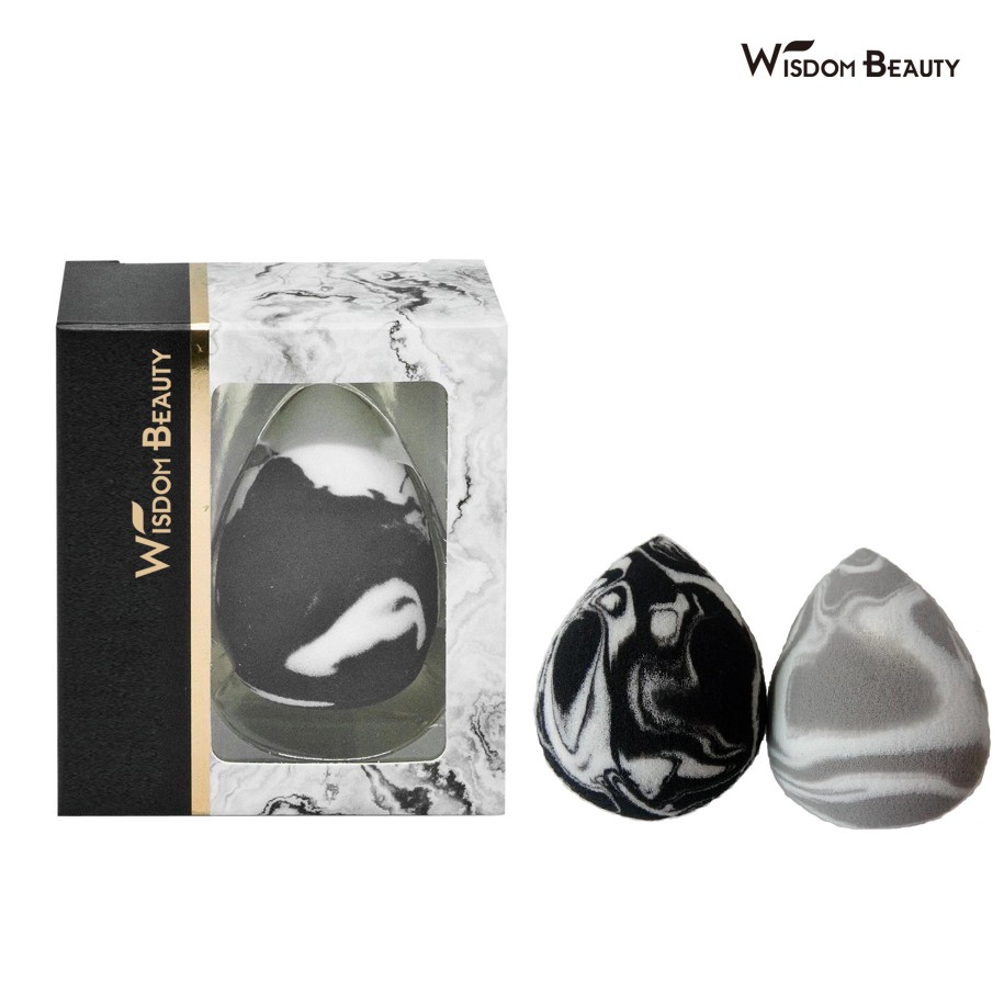 Amazon Wish Best Seller Marble Latex Free Washable Makeup Sponge Blender Beauty Sponge
