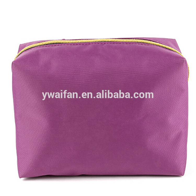 Wholesale Handy Cosmetic Pouch Clutch Makeup Bags Travel Nylon Cosmetic Bag