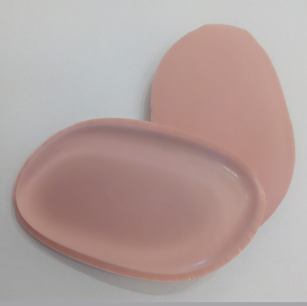 Double Use Washable Latex-free Silicone Beauty Sponge, Cosmetics Makeup Blender Sponge Makeup Sponge