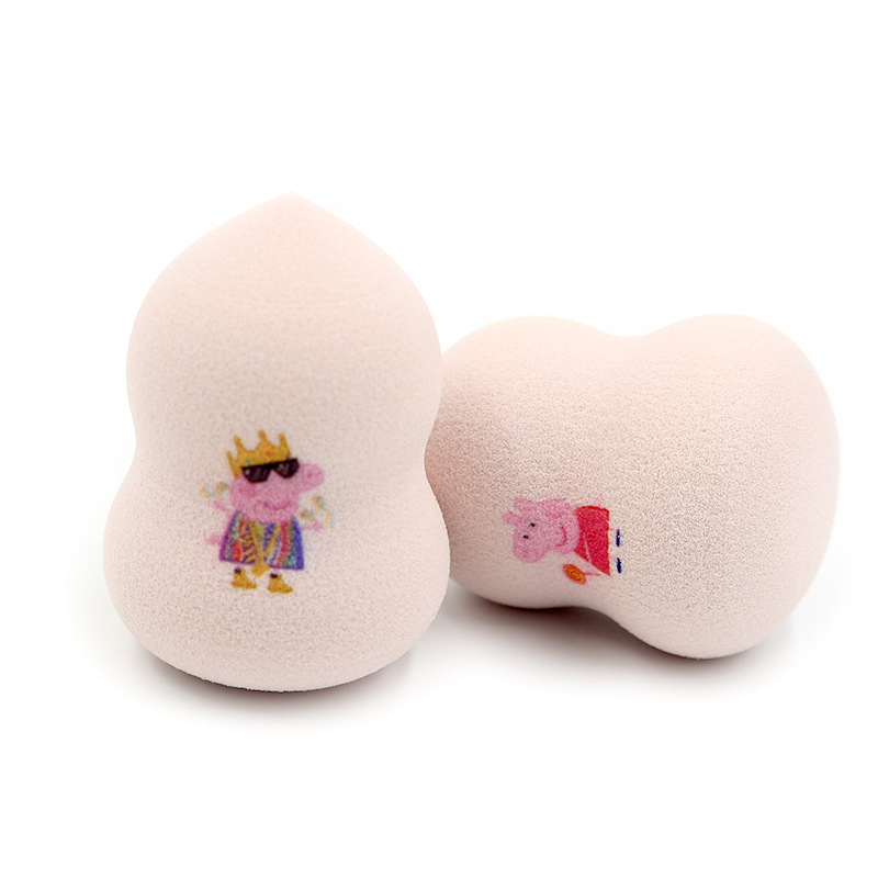 Cartoon Characters Cute Newly Design Foundation Puff Cosmetic Makeup Blender Sponge