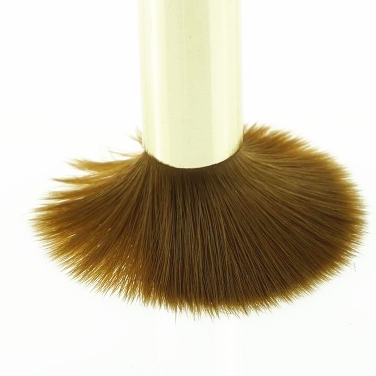 High quality wood handle cosmetic brushes kit set