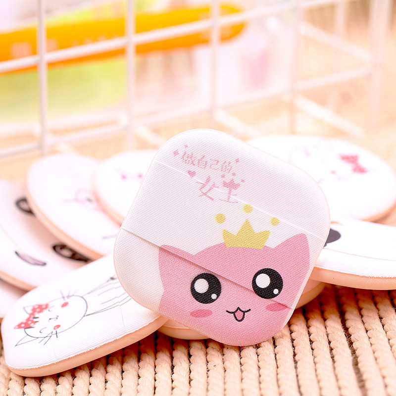2019 wholesale custom logo Mood air cushion puff latex free air-cushion sponges Cream