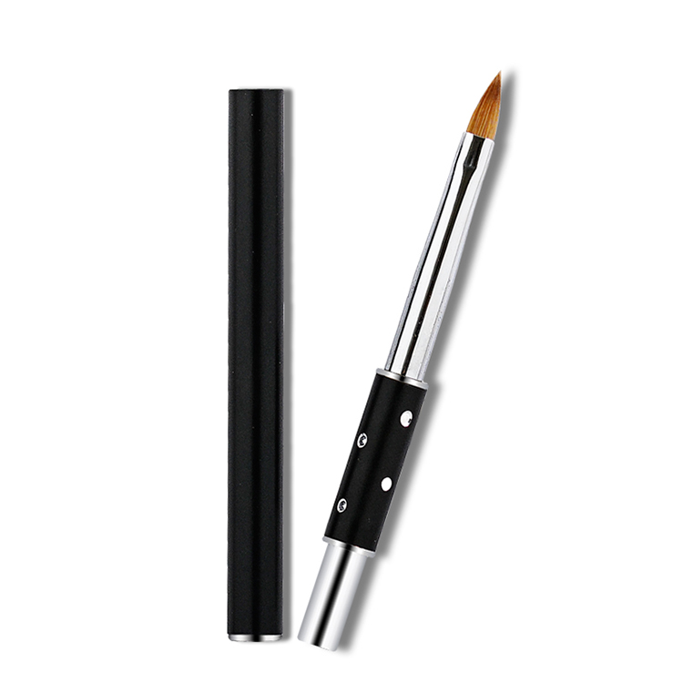 Top quality professional metal handle nail art pen for nail art detail painting