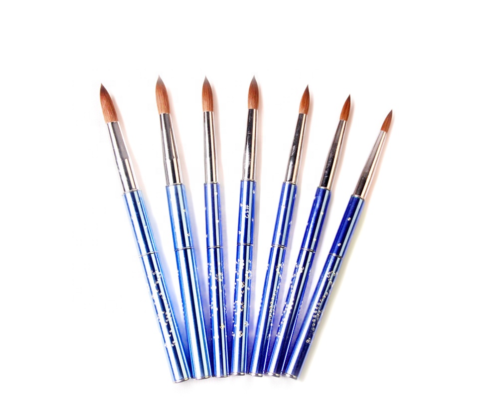 High Quality Kolinsky Different Size Nail Art Brush