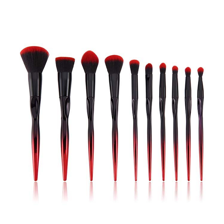 Factory Sell Novel Style Cruelty-free Makeup Brushes with Custom Logo 10PCS Cosmetic Brushes for Makeup