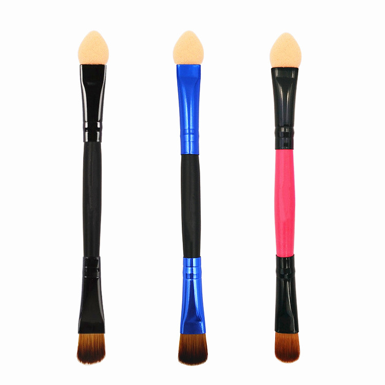 Double Soft Synthetic Makeup Applicator Brush for Women Eyeshadow Facial Make Up