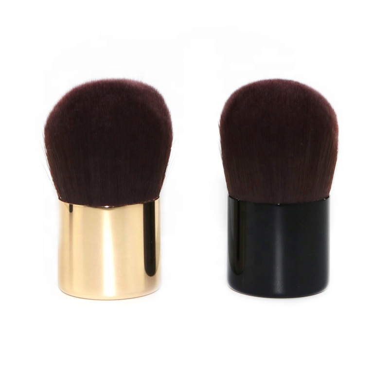 Single Soft Synthetic Hair Cosmetic Portable Makeup Kabuki Brush