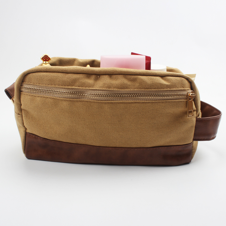 Canvas Travel Men's Toiletry Bag Cosmetic Bag
